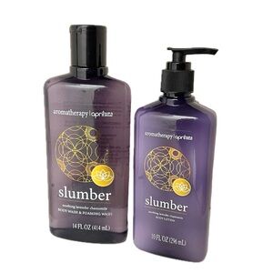 aromatherapy April Bath & Shower Slumber Soothing Lavender Chamomile Blend Set